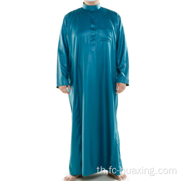 มุสลิม Jubah อินโดนีเซียชุดมุสลิมสีเขียว